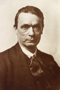 Portræt af filosoffen og esoterikeren Rudolf Steiner